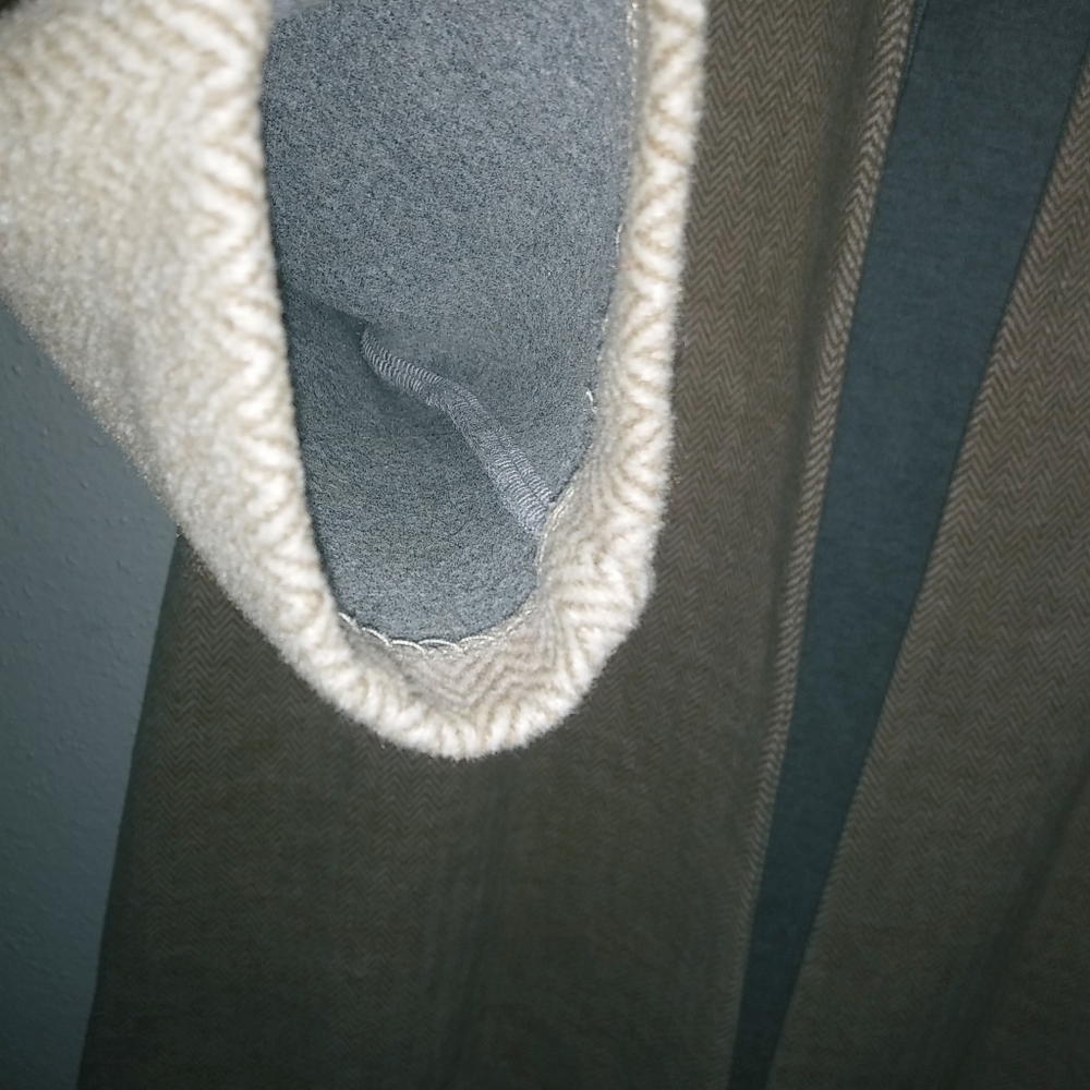 MADEWELL S Stanza Camel Herringbone Coat - Picture 11 of 15